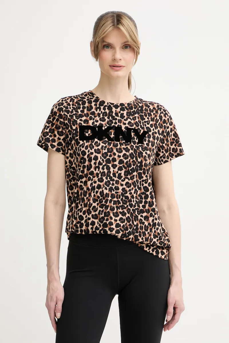 DKNY t-shirt Γυναικείο με βαμβάκι