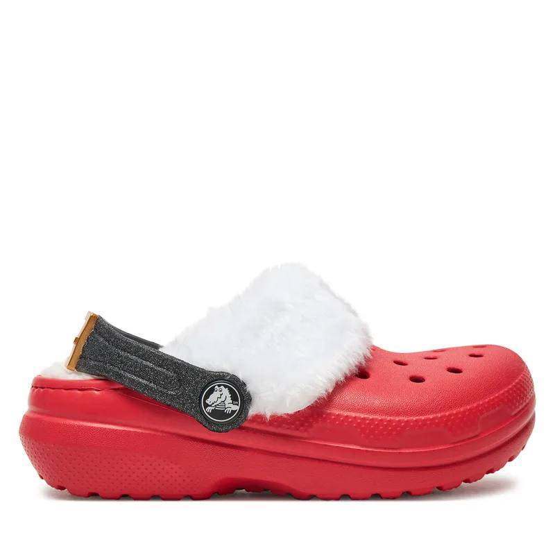 Παντόφλες Crocs Classic Lined Santa Clog K 210931 Κόκκινο