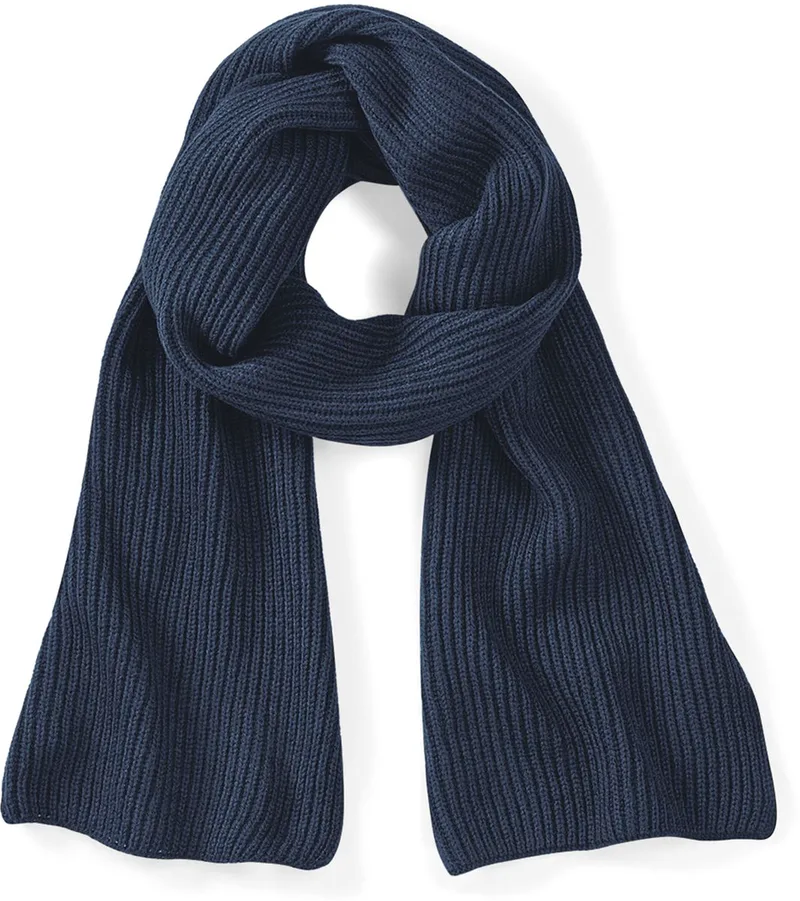 Κασκόλ B469 Beechfield Metro Knitted French Navy