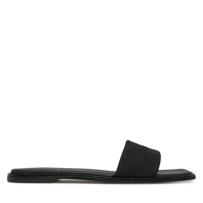Παντόφλες Calvin Klein Flat Slide - He HW0HW02378 Μαύρο