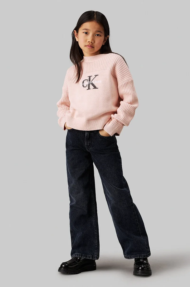 Παιδικά τζιν Calvin Klein Jeans HR WIDE