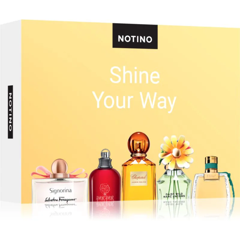 Beauty Discovery Box Notino Shine Your Way Σετ για γυναίκες