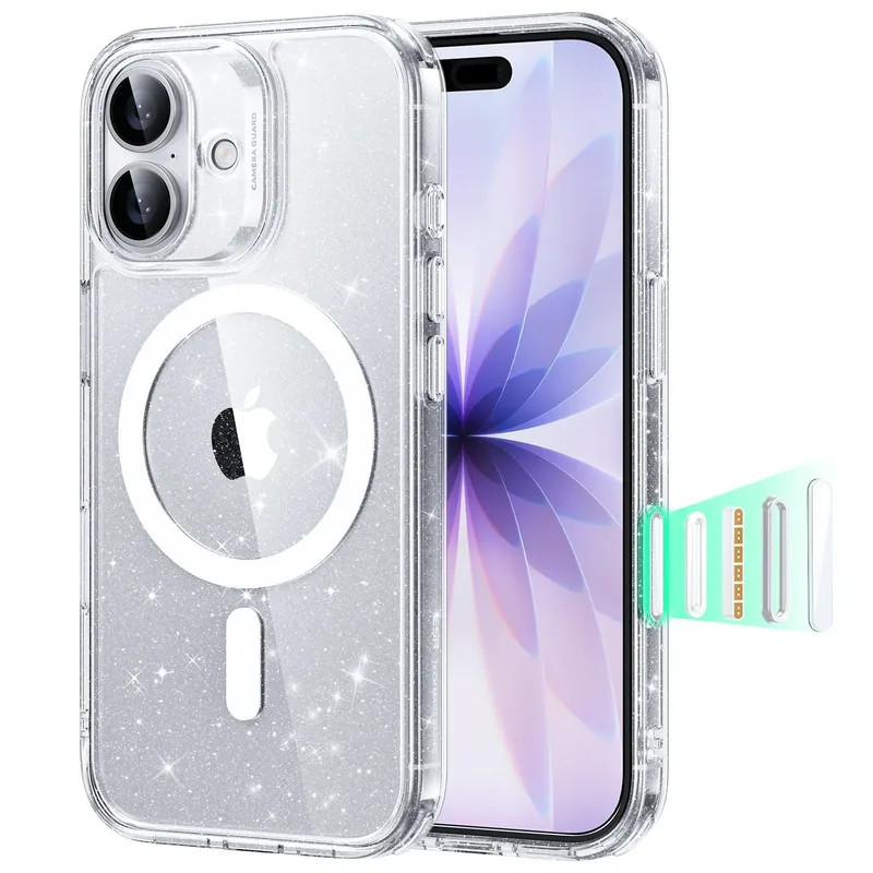 Θήκη ESR Classic Hybrid (Camera Control Button) MagSafe Clear Shimmer iPhone 17