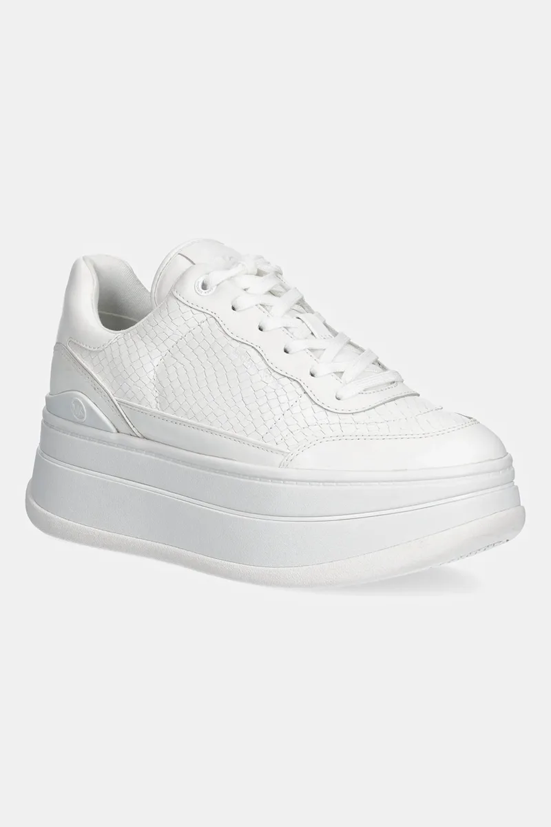 Δερμάτινα sneakers MICHAEL Michael Kors Hayes Lace Up