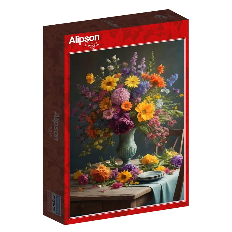 Αlipson Ρuzzle: Flower Bouquet (1000 τμχ. - 69 x 48 cm)