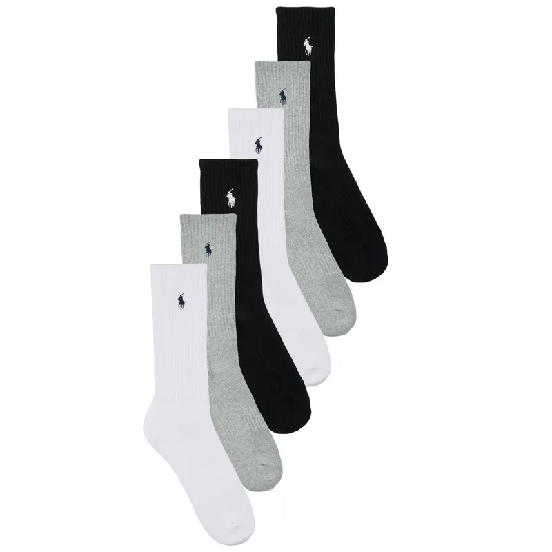 Αθλητικές κάλτσες Polo Ralph Lauren CREW 6PK-CREW SOCK-6 PACK