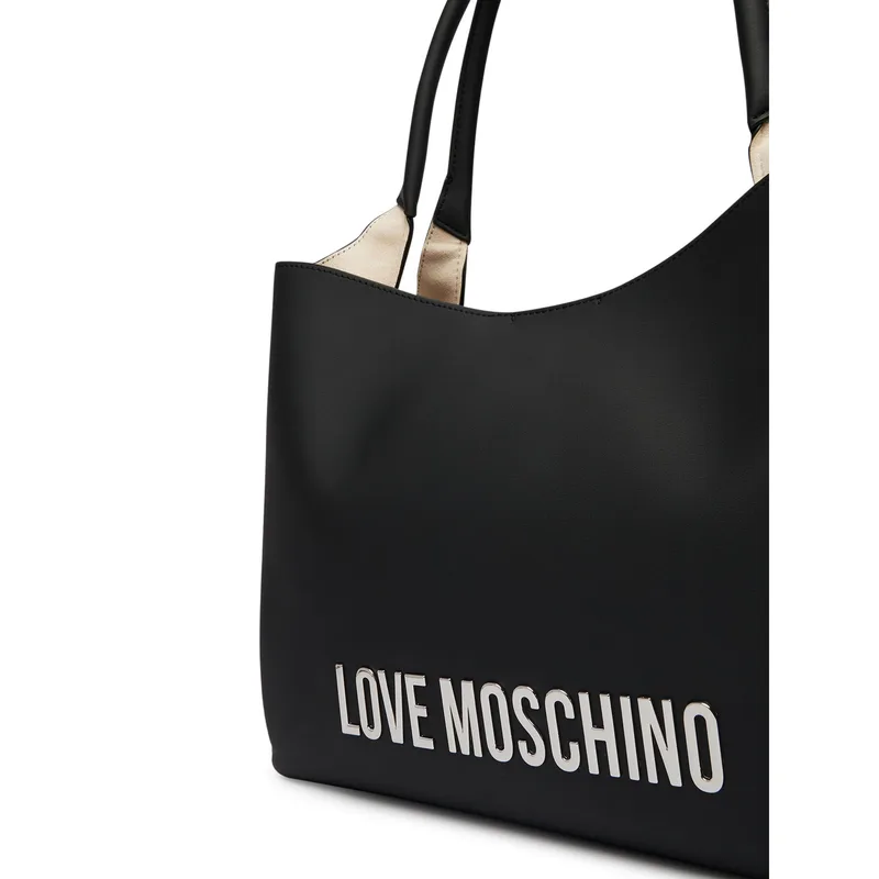 Τσάντα LOVE MOSCHINO JC4107PP1PKD000B Μαύρο