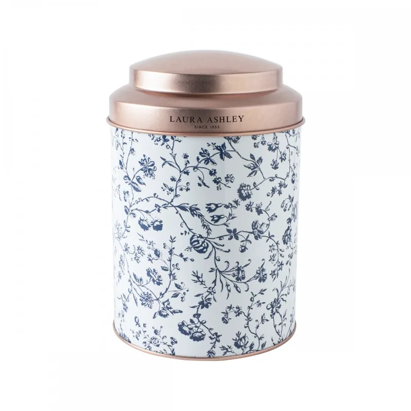 Laura Ashley Κουτί Μεταλλικό Woodruff 18cm Blueprint