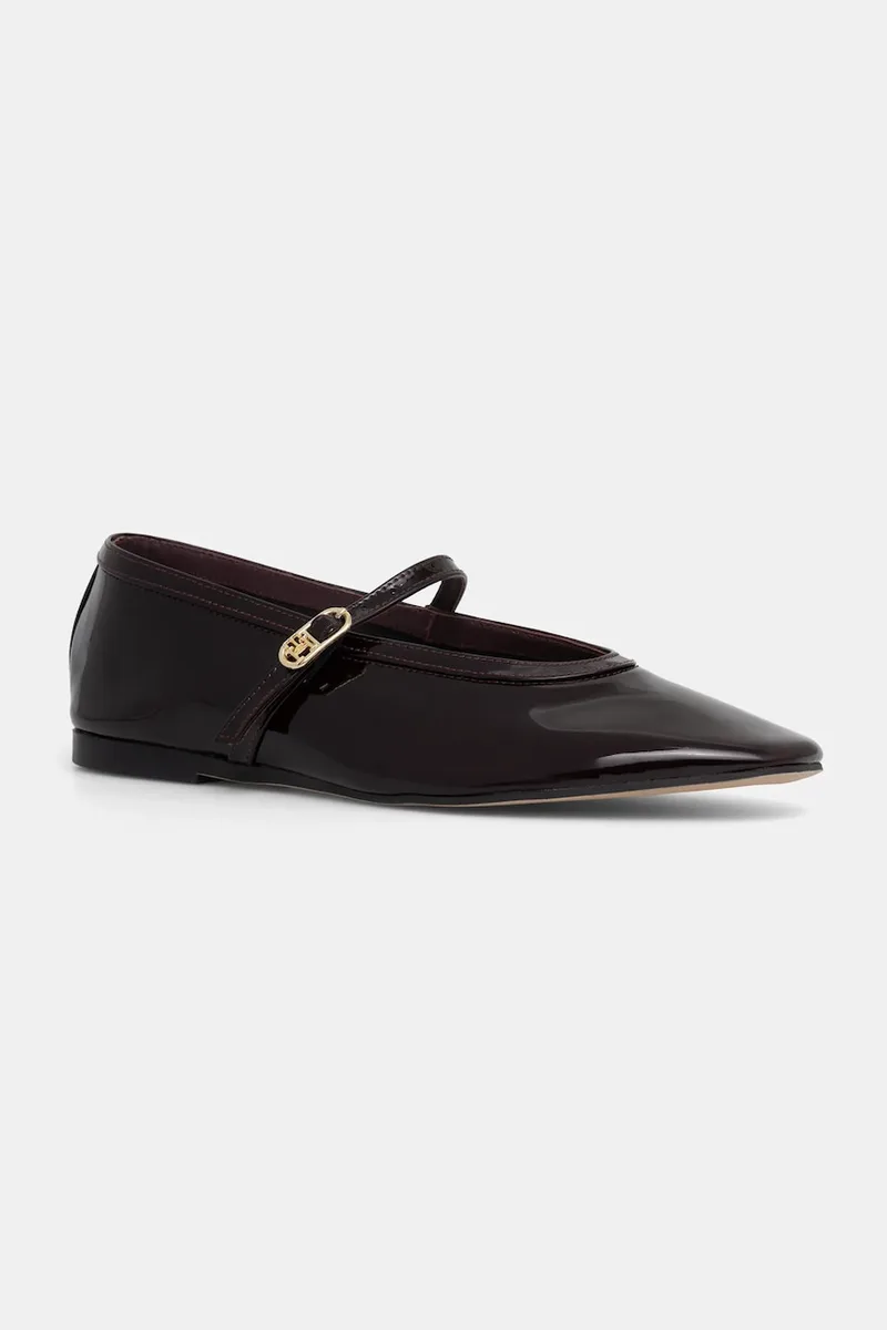 Δερμάτινες μπαλαρίνες Tommy Hilfiger BALLERINA MARYJANE PATENT
