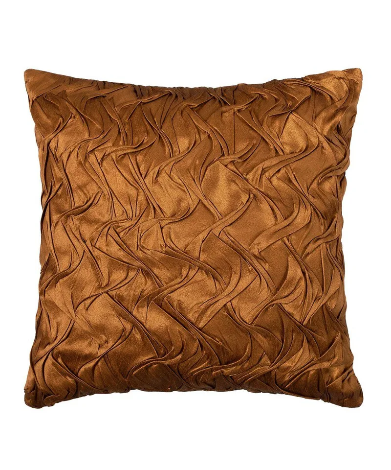 Μαξιλαροθήκη Διακόσμησης Silk Fashion 1018 Bronze 45x45