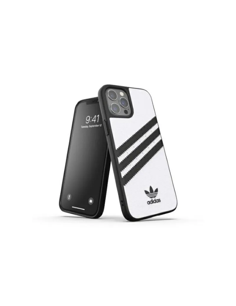 Adidas OR Moulded Case PU for iPhone 12 Pro Max WhiteBlack