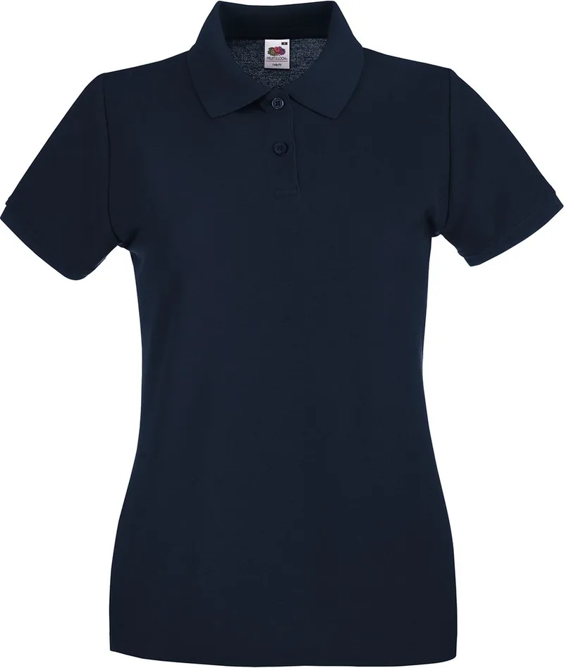 Γυναικεία Μπλούζα Polo 63-030-0 Fruit of the Loom Deep Navy