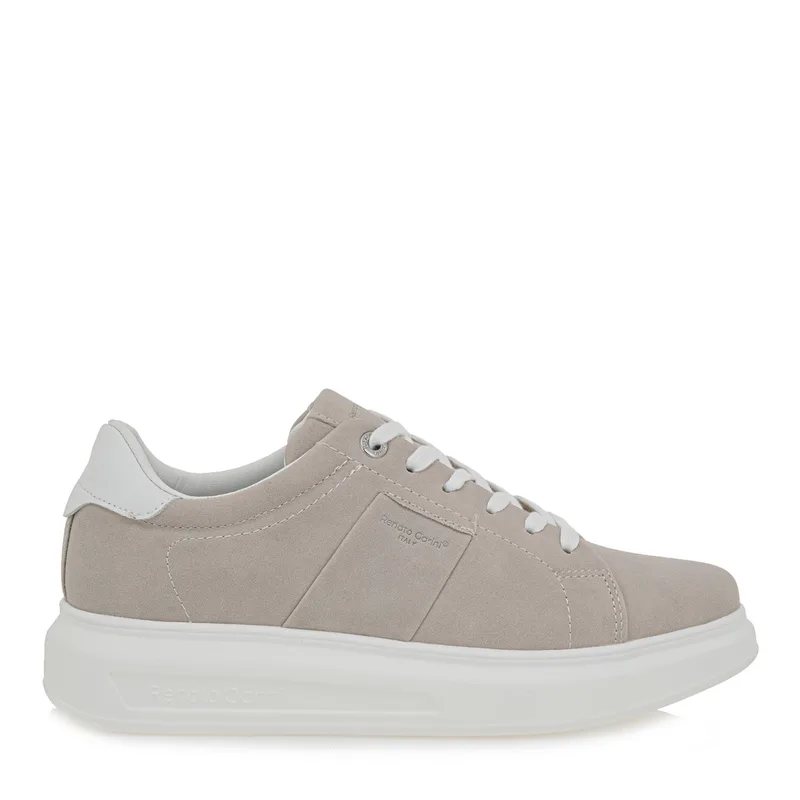 Ανδρικά Sneakers Renato Garini Marcello-2401 U5700421362A Πάγος Nubuck Λευκό