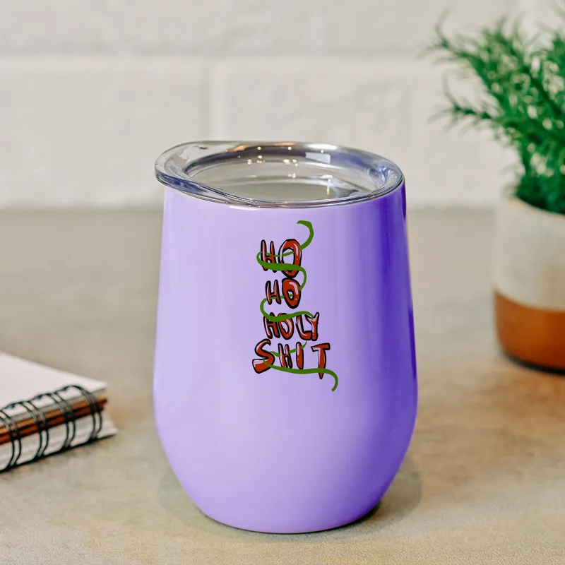 Holy XMAS - Κούπα Θερμός 355ml - Μωβ