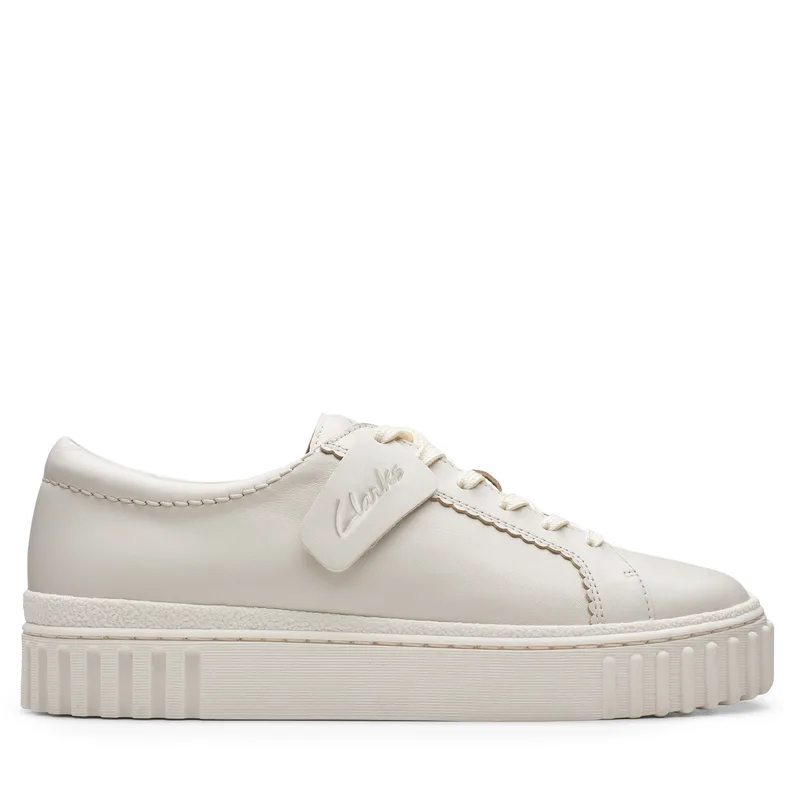 Αθλητικά Clarks Mayhill Walk 26177817 Λευκό