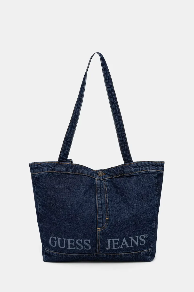 Guess Jeans τσάντα ντένιμ