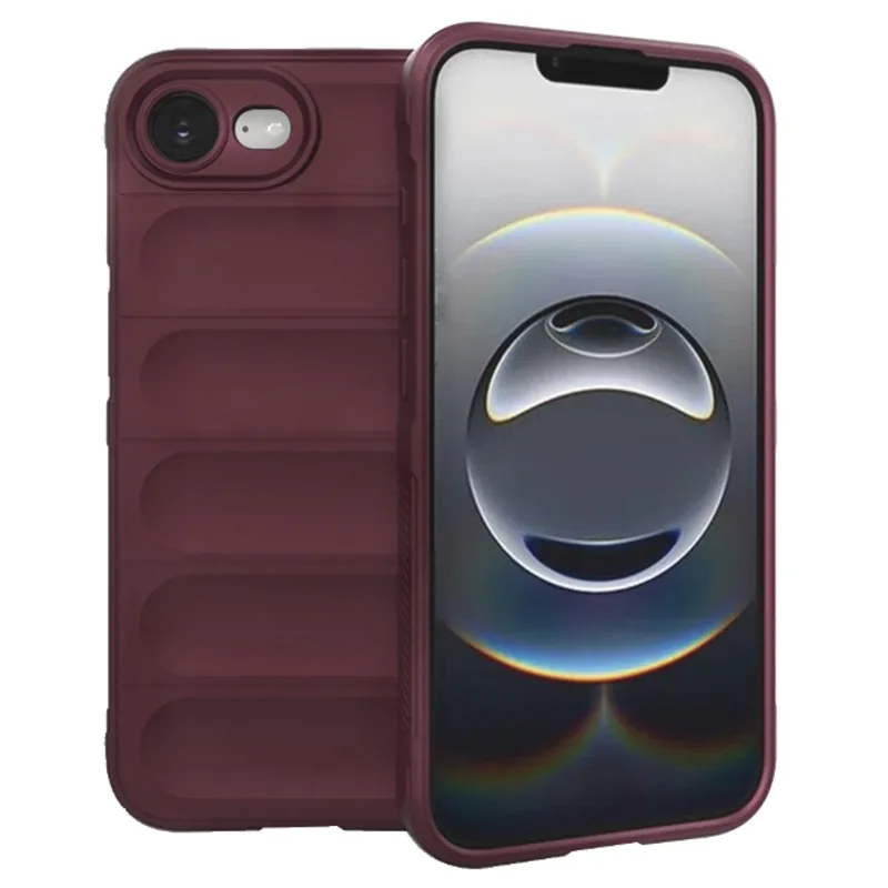 Θήκη iPhone 17e / 16e Techsuit Magic Shield Σιλικόνης - Bordeaux (5949419281318)