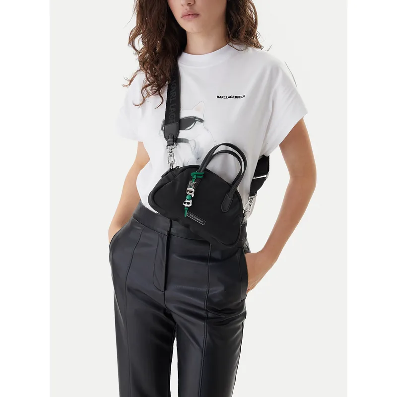 Τσάντα KARL LAGERFELD B1W30016 Μαύρο