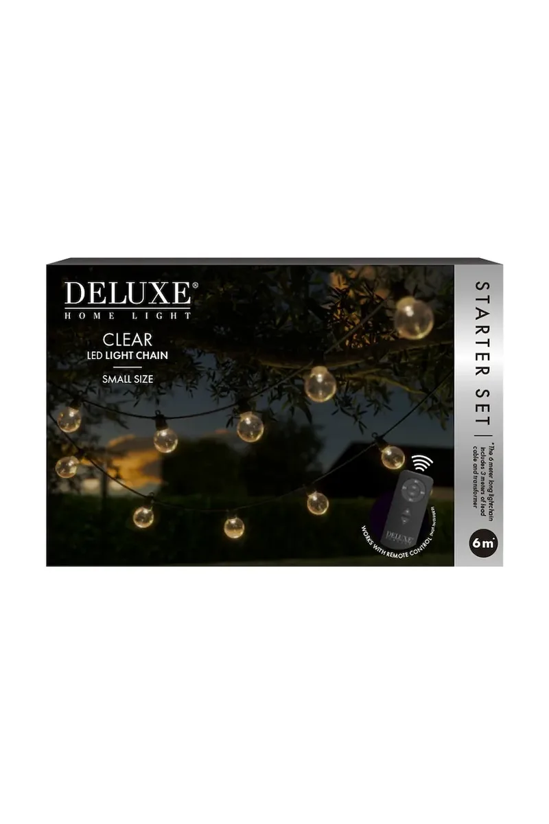 Γιρλάντα led Deluxe Homeart Starter Kit, 10 LED 3 m