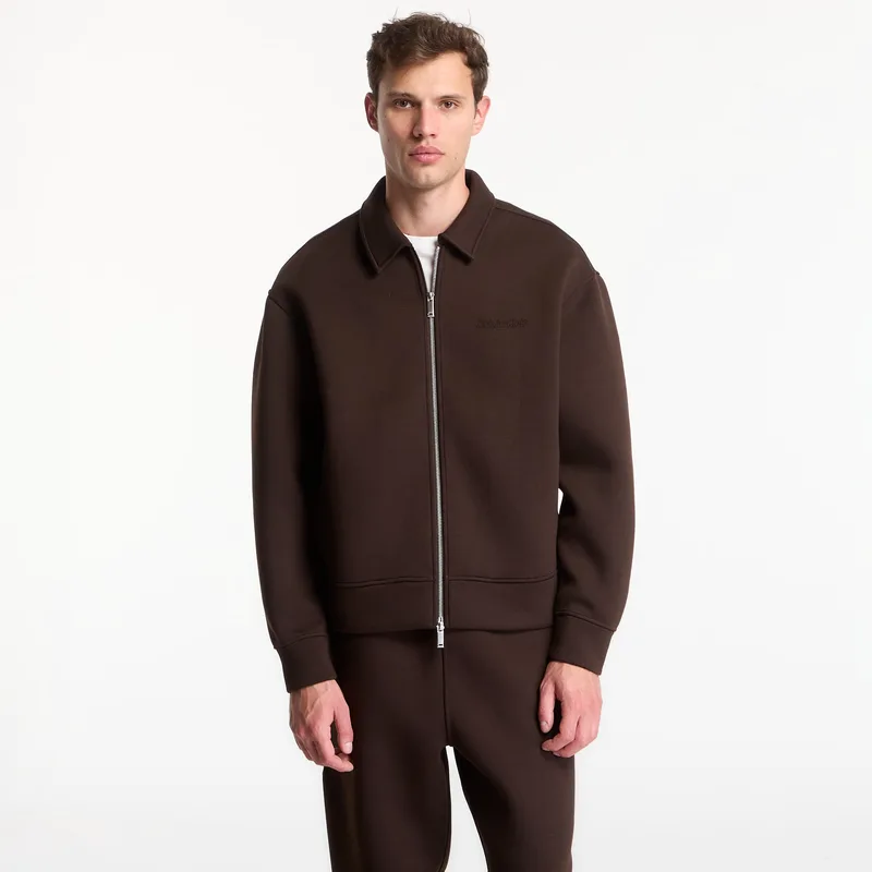 Μπουφάν Calvin Klein Ls Cooling Spacer Fz Shirt Jacket Dark Coffee XL