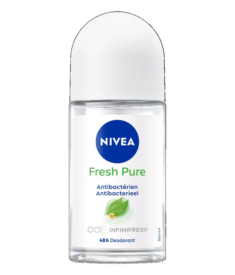 Nivea Fresh Pure Antibacterial Infinifresh 48h Deodorant Roll-On (50ml)
