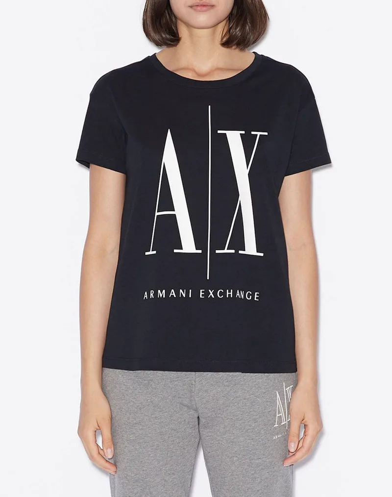 ARMANI EXCHANGE T-SHIRT . 8NYTCXYJG3Z-1510 DarkBlue