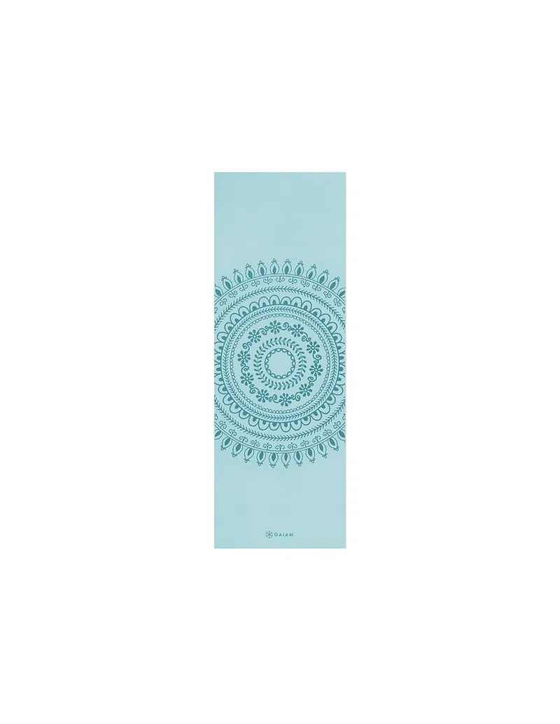 Gaiam Marrakesh 60527 Στρώμα Γυμναστικής Yoga/Pilates Τιρκουάζ (173x61x0.6cm)