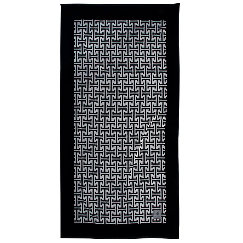 Πετσέτα Θαλάσσης Greenwich Polo Club 4005 Black- Grey 90x180