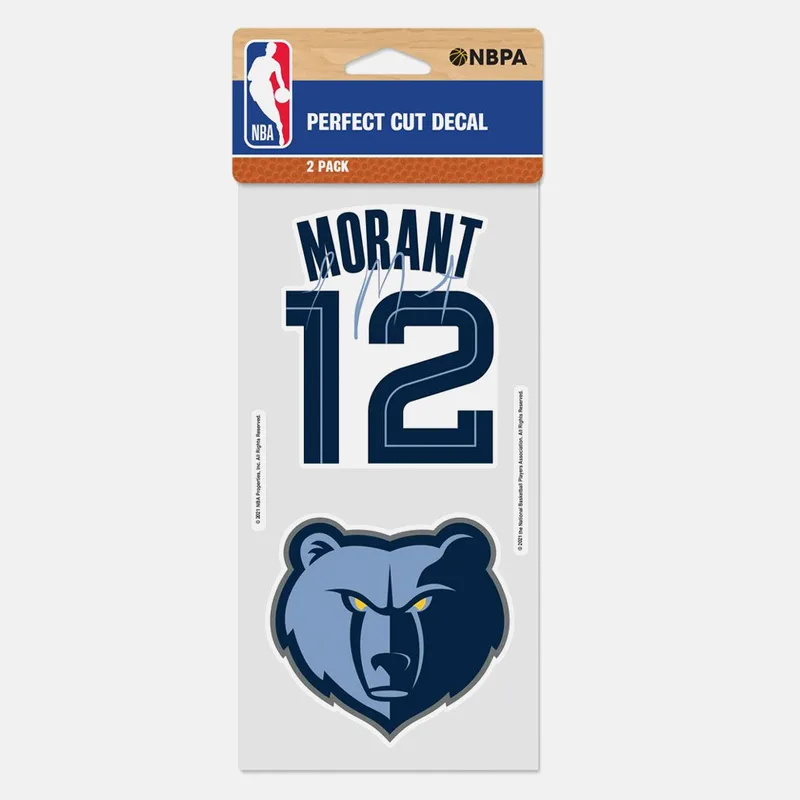 Wincraft Nba Clr Dcl 4X8 Set Moran/Griz (9000179234_76366)
