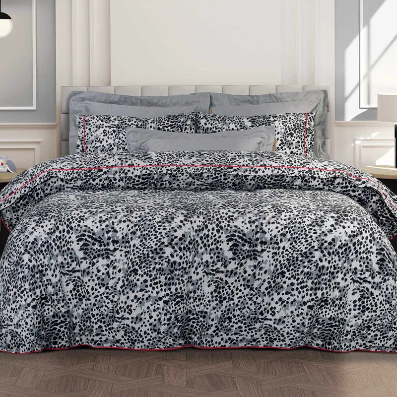 Παπλωματοθήκη King Size Σετ 240x260 Greenwich Polo Essential 2165 Black 240x260