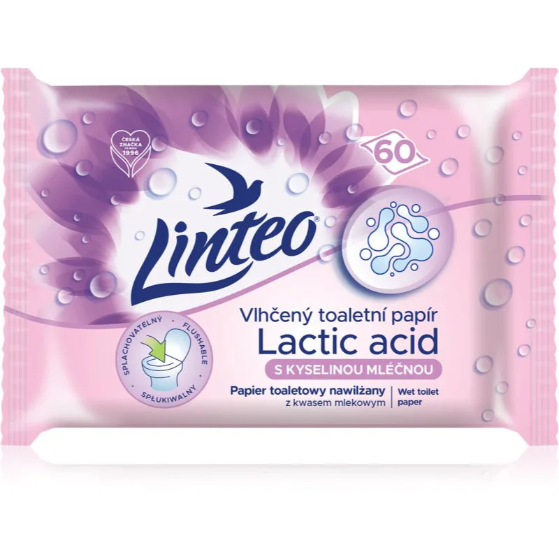 Linteo Wet Toilet Paper υγρό χαρτί υγείας 60 τμχ