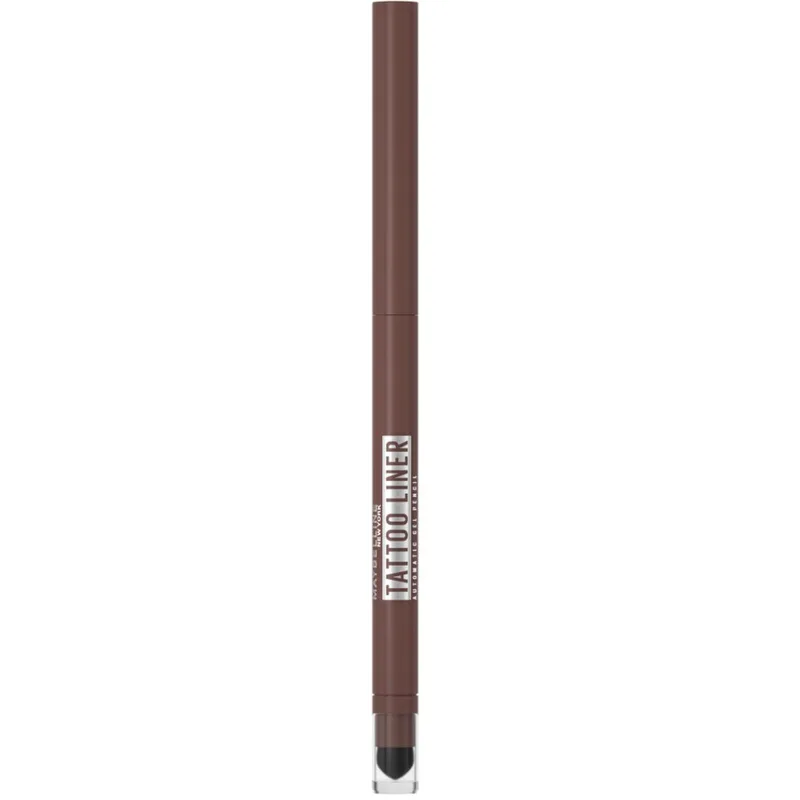 Maybelline Tattoo Liner Smokey Gel Pencil for Eyes Μολύβι Ματιών σε Μορφή Gel για Smokey Look 1 Τεμάχιο - 040 Smokey Brown