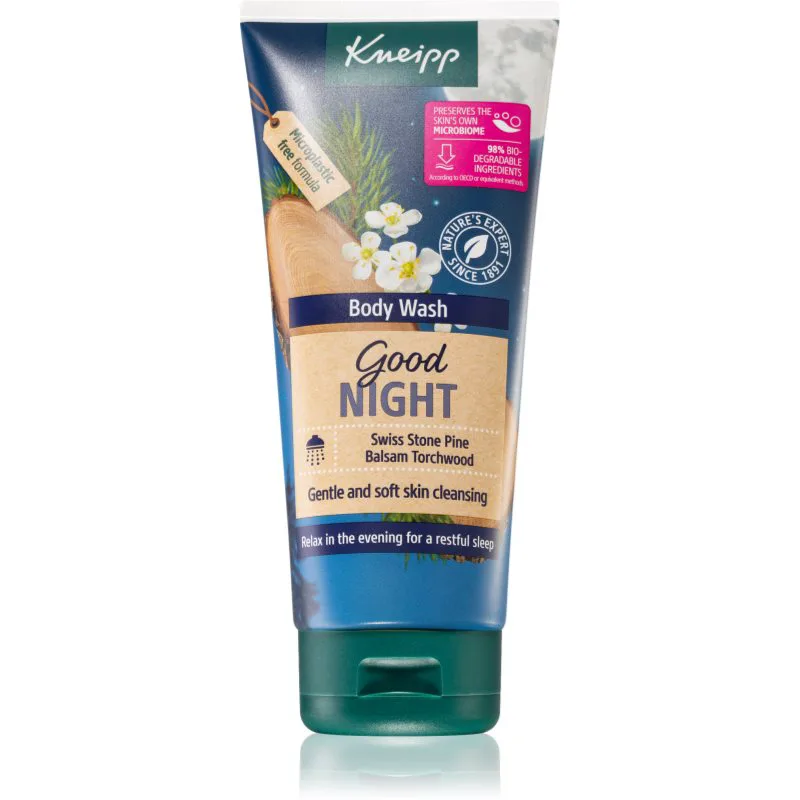 Kneipp Good Night τζελ για ντους Swiss Stone Pine & Balsam Torchwood 200 μλ