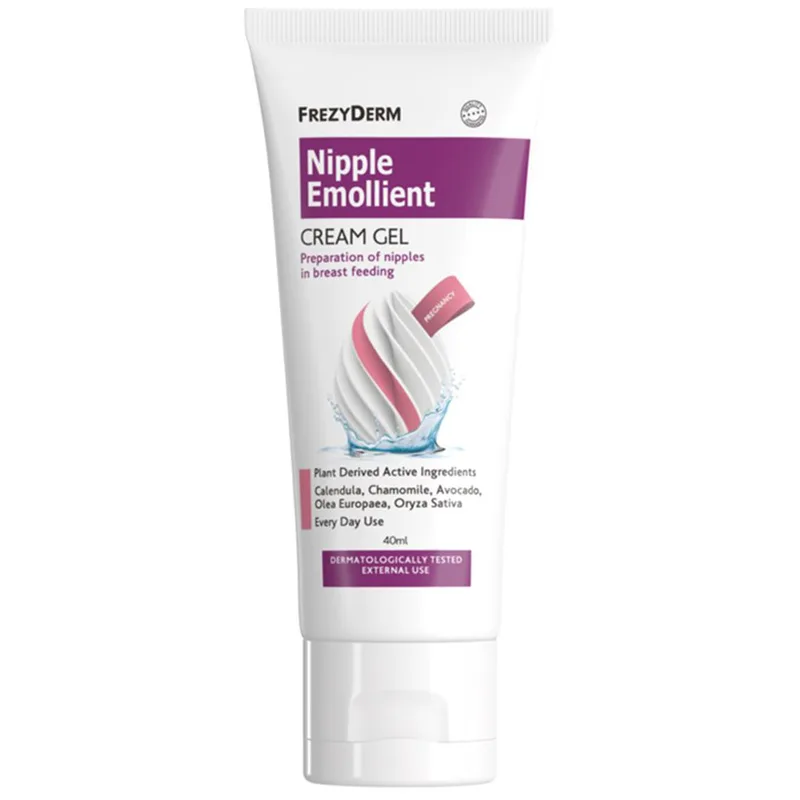 Frezyderm Nipple Emollient Cream Gel Μαλακτική Κρέμα για Περιποίηση & Προστασία των Θηλών 40ml