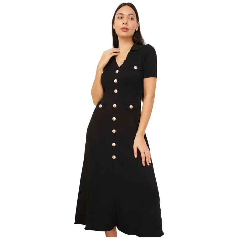Μίντι φορέματα La Modeuse 77554_P183835