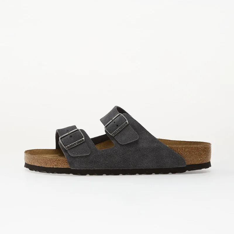 Sneakers Birkenstock Arizona Suede Leather Unisex Charcoal EUR 42