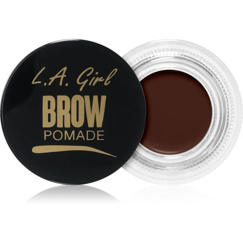 L.A. Girl Cosmetics Brow Pomade μυραλοιφή για τα φρύδια απόχρωση Warm Brown 3 γρ