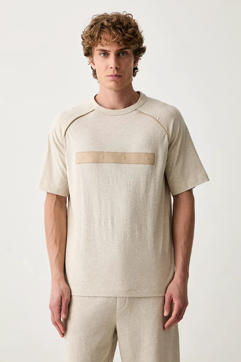 HUGO t-shirt ανδρικό βαμβακερό Dalik