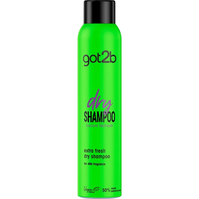 Schwarzkopf Got2b Ξηρό Σαμπουάν για Άμεσο Φρεσκάρισμα & Άρωμα που Διαρκεί 200ml