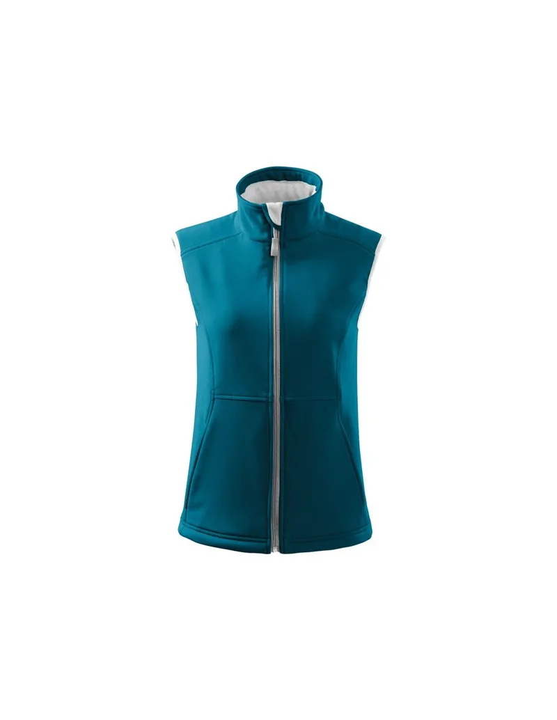 Malfini Softshell Γυναικείο Αμάνικο Μπουφάν Μπλε MLI-51659