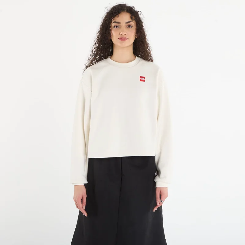 Φούτερ The North Face Redbox Crew White Dune XS