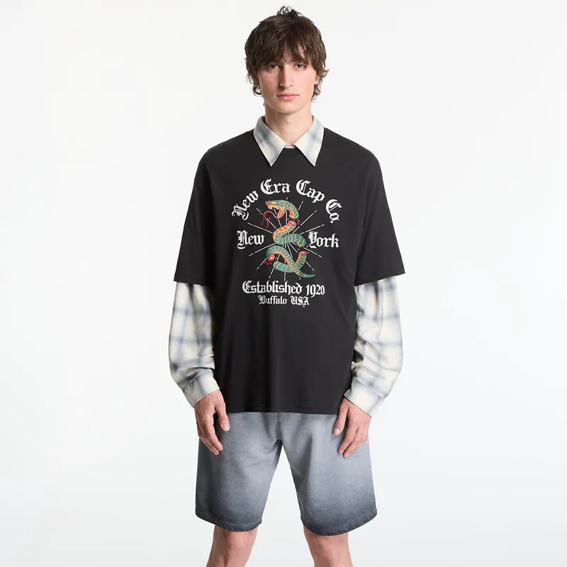 T-shirt New Era OS Graphic Tee UNISEX Black L