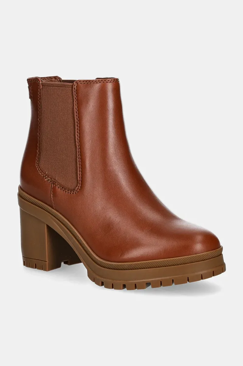 Δερμάτινες μπότες τσέλσι Lauren Ralph Lauren Cailie