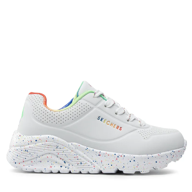 Αθλητικά Skechers Rainbow Speckle 310456L/WMLT Λευκό