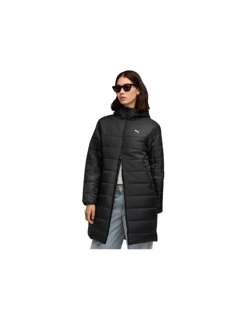 Puma ESS Hooded Padded Parka Women's Jacket Black 685232 01