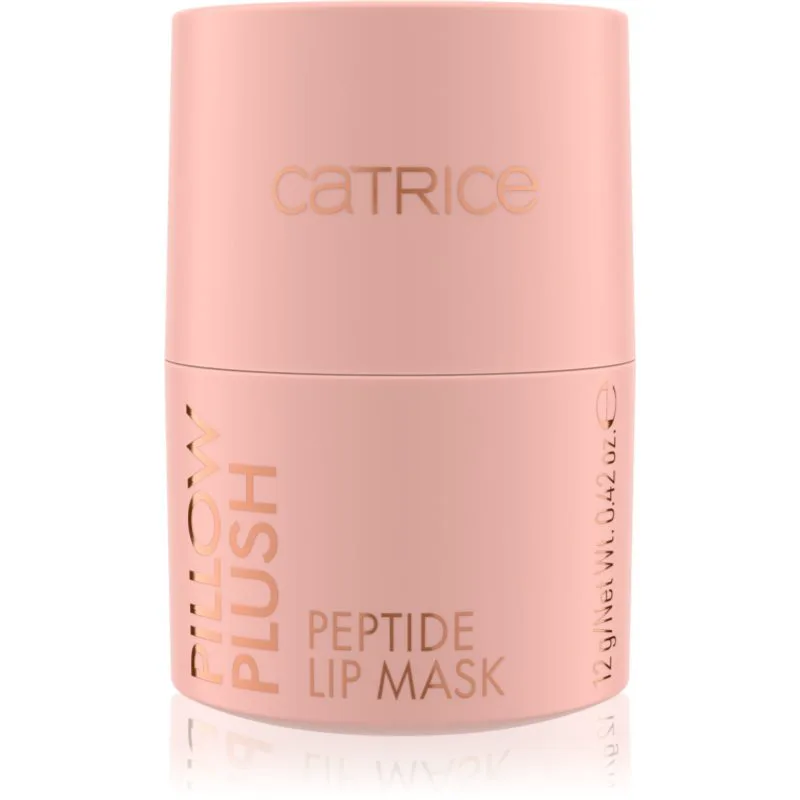 Catrice Pillow Plush Peptide Lip Mask ενυδατική μάσκα χειλιών με πεπτίδια απόχρωση 010 Pep Talk 12 γρ