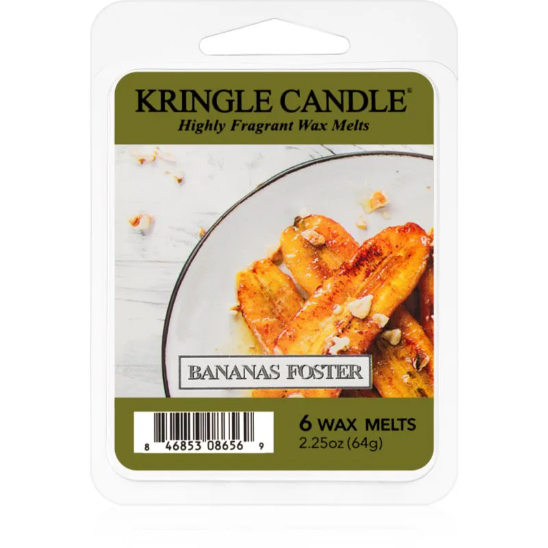 Kringle Candle Bananas Foster κερί για αρωματική λάμπα 64 γρ
