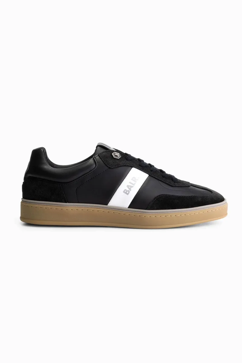 BALR. ΠΑΠΟΥΤΣΙΑ SNEAKERS LONDON CLASSIC LOGO ΜΑΥΡΟ-ΛΕΥΚΟ