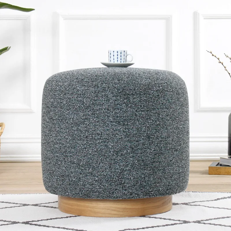 Πουφ Cheriton Puf - Grey 209Flf1395 (Φ45)