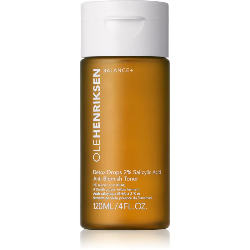 OLEHENRIKSEN Balance+ Detox Drops 2% Salicylic Acid Toner τονωτική λοσιόν προσώπου με σαλικυλικό οξύ 120 ml